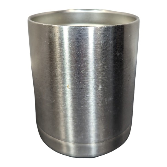 YETI Rambler Lowball 10 oz Silver Stainless Cup Mug No Lid - Picture 3 of 8